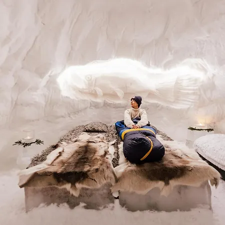 Lucky Ranch Snow Igloos شقة Pyhätunturi